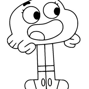 The amazing world of gumball coloring pages printable for free download