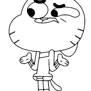 The amazing world of gumball coloring pages printable for free download