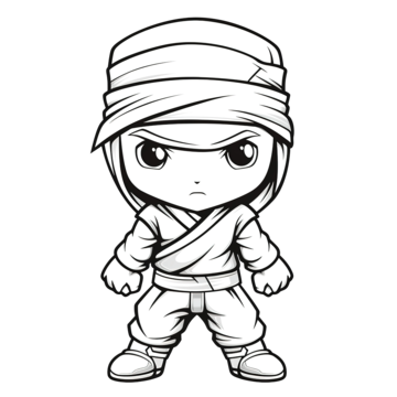 Cartoon japanese ninja character for coloring book car drawing cartoon drawing book drawing png transparent image and clipart for free download