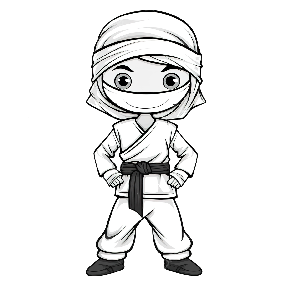 Ninja drawing png vector psd and clipart with transparent background for free download