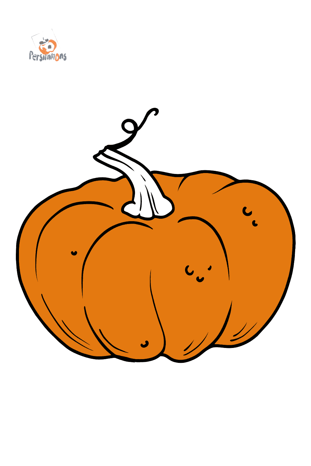Pumpkin coloring page â online and printable for free