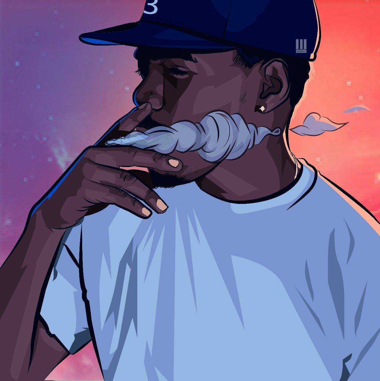 High cartoon rapper s on