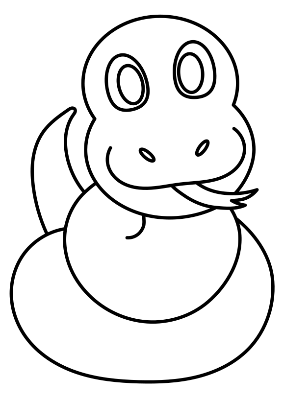 Snake coloring pages free printable nurie