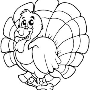 Turkey coloring pages printable for free download