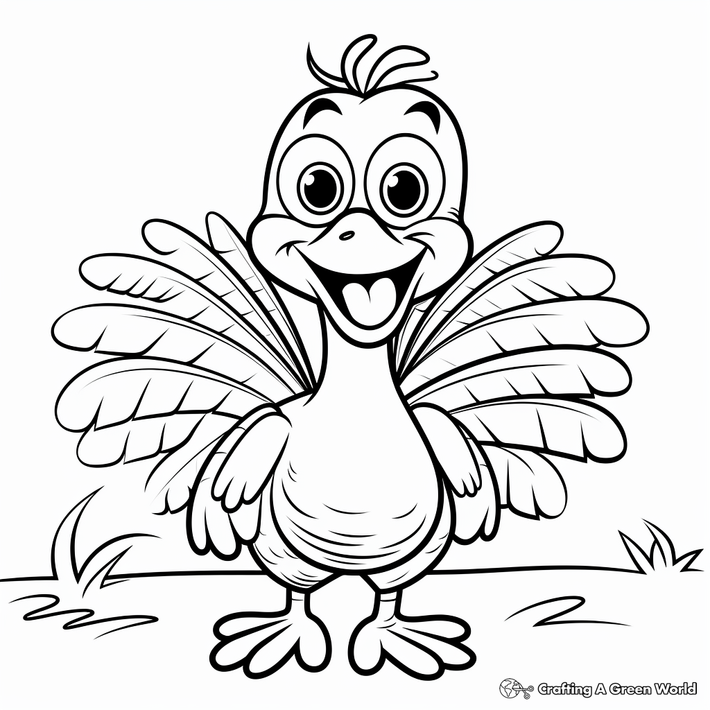 Turkey coloring pages