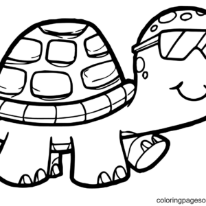Turtle coloring pages printable for free download