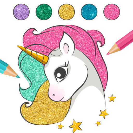 Unicorn coloring pages