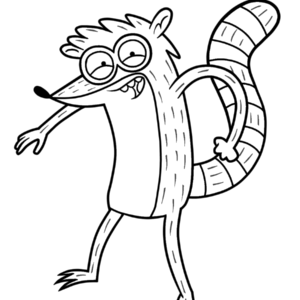 Regular show coloring pages printable for free download