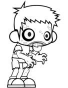 Zombie coloring pages free coloring pages