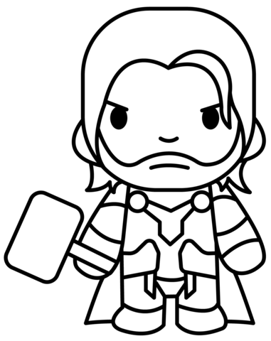 Thor coloring pages free coloring pages