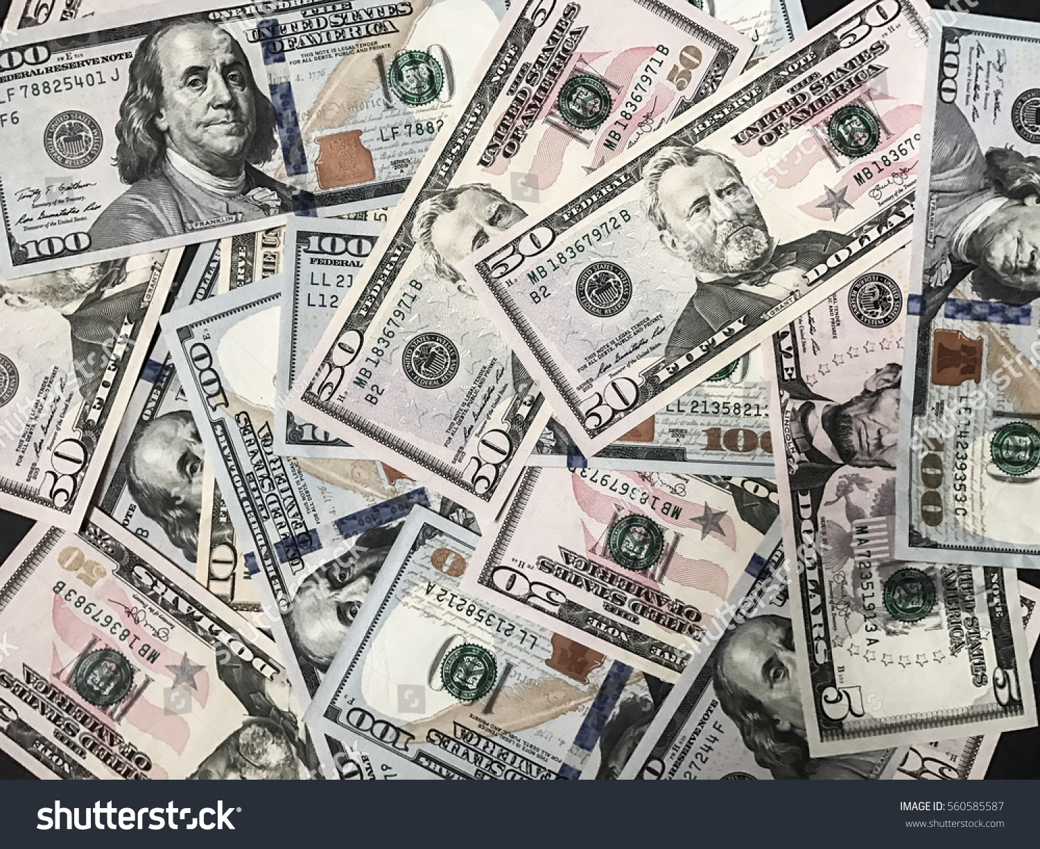 Dollar banknotes background american money wallpaper stockfoto