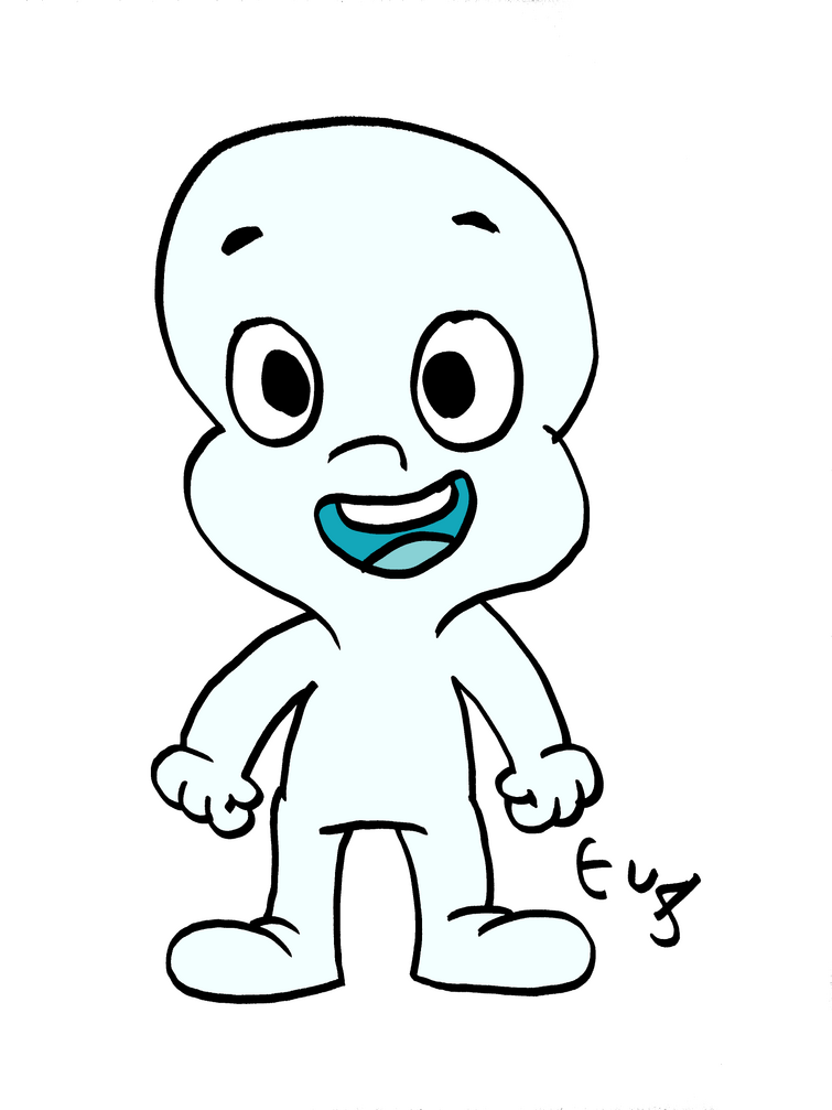 My drawing of casper