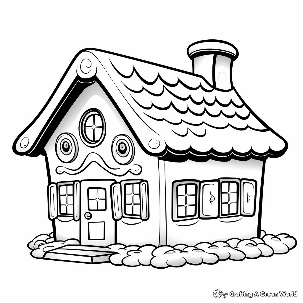 House coloring pages