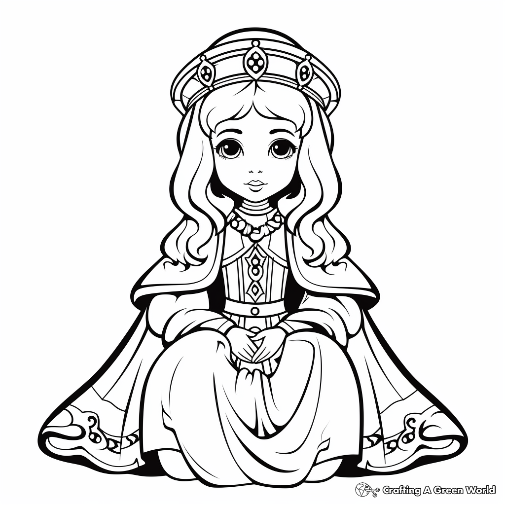 Medieval coloring pages