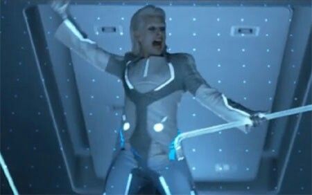 Castorzeus from tron legacy favorite character because the actor was having the most fun out of everyone else tron legacy michael sheen tron