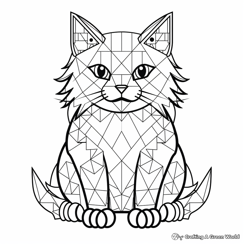 Ragdoll coloring pages