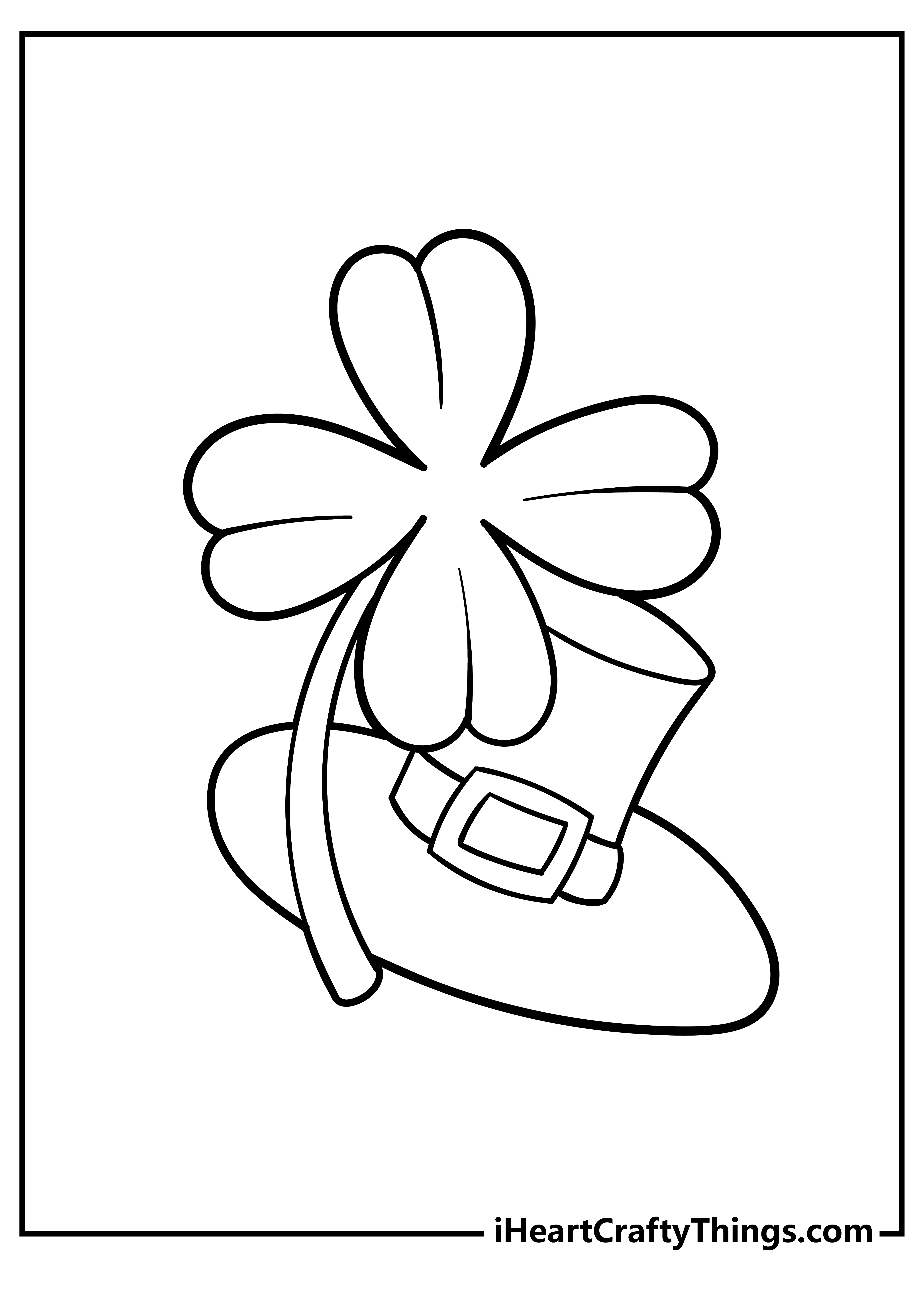 St patricks day coloring pages free printables