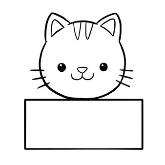 Page png cat outline images