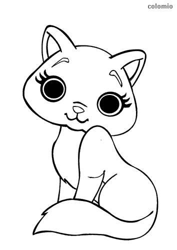 Cats coloring pages free printable cat coloring sheets