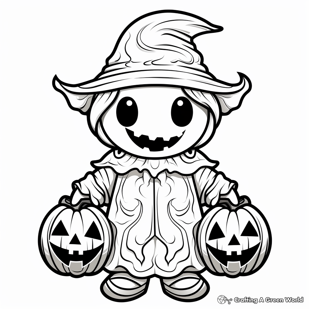 October coloring pages