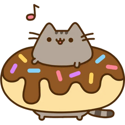 Pusheen eatz moarz