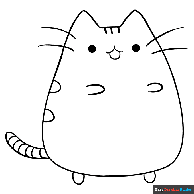 Free printable cat coloring pages for kids