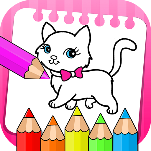 Animals coloring book for kids