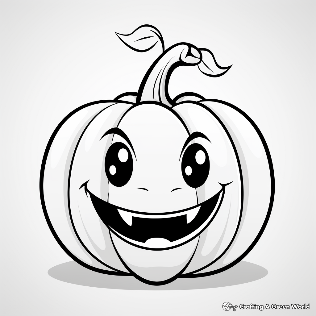 Jack o lantern coloring pages