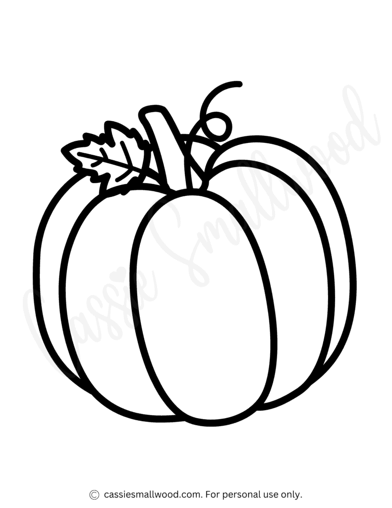 The best pumpkin coloring pages free printable