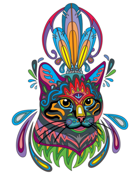 Cat mandala png transparent images free download vector files