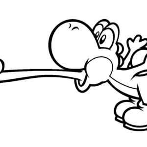 Yoshi coloring pages printable for free download