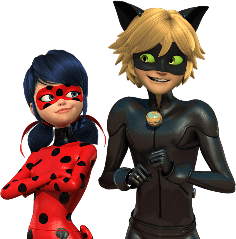 Free download ladybug and cat noir clipart