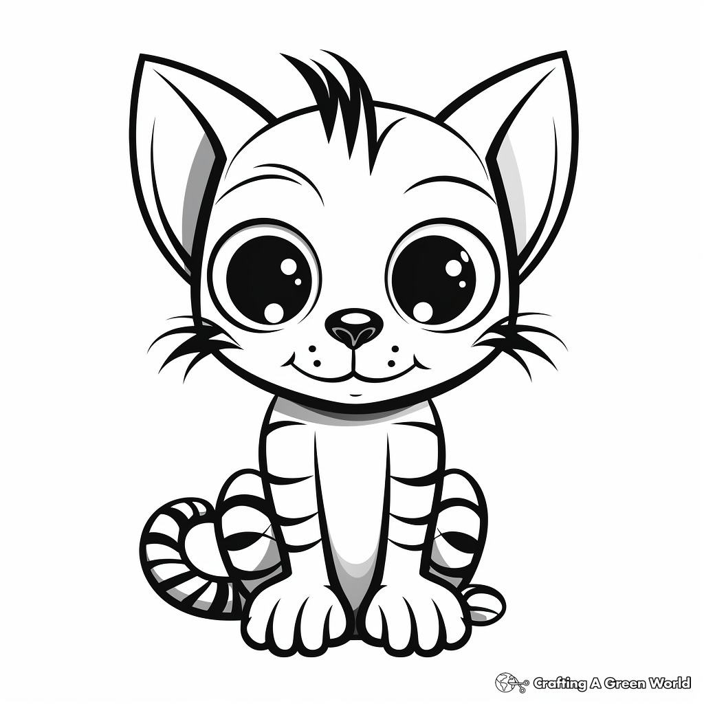 Sphynx cat coloring pages