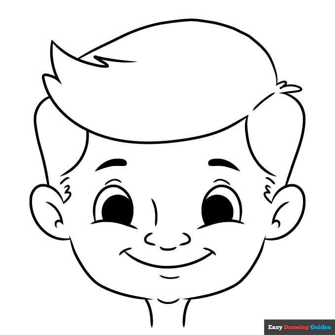 Free printable face coloring pages for kids