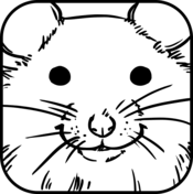 Rat portrait coloring page free printable coloring pages