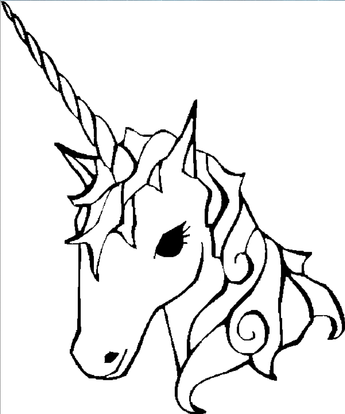 Coloring pages free unicorn coloring pages