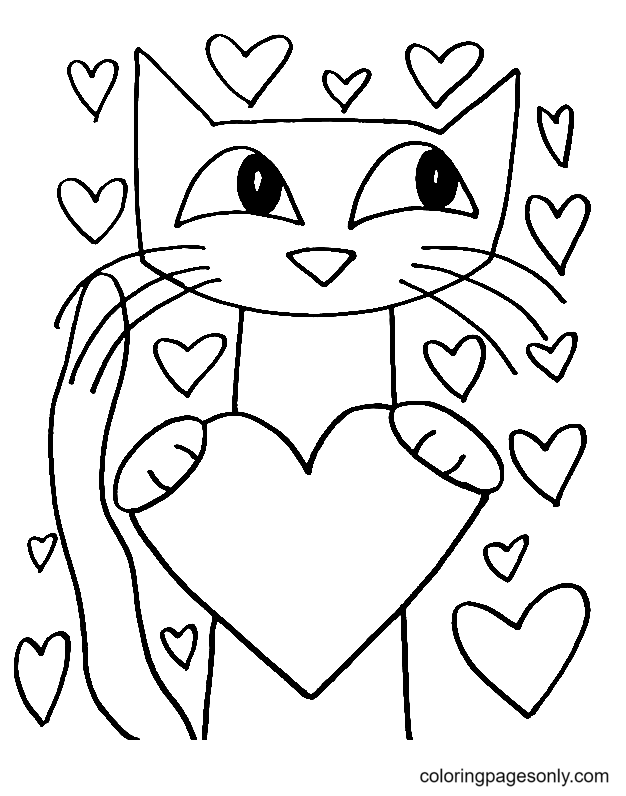 Pete the cat coloring pages printable for free download