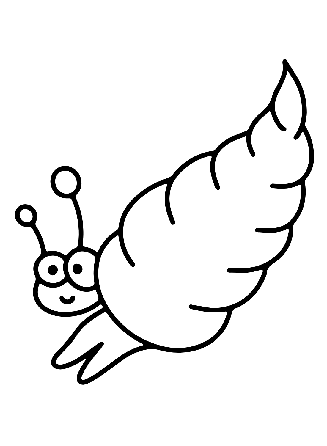 Sea snail coloring pages printable for free download