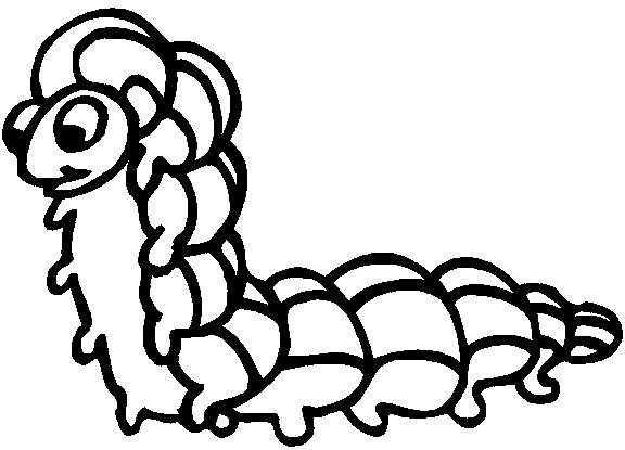 Coloring page caterpillar animals â printable coloring pages