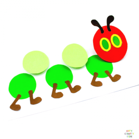 The very hungry caterpillar printable craft