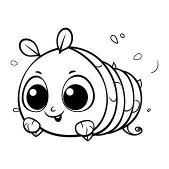 Page caterpillar coloring page printable images