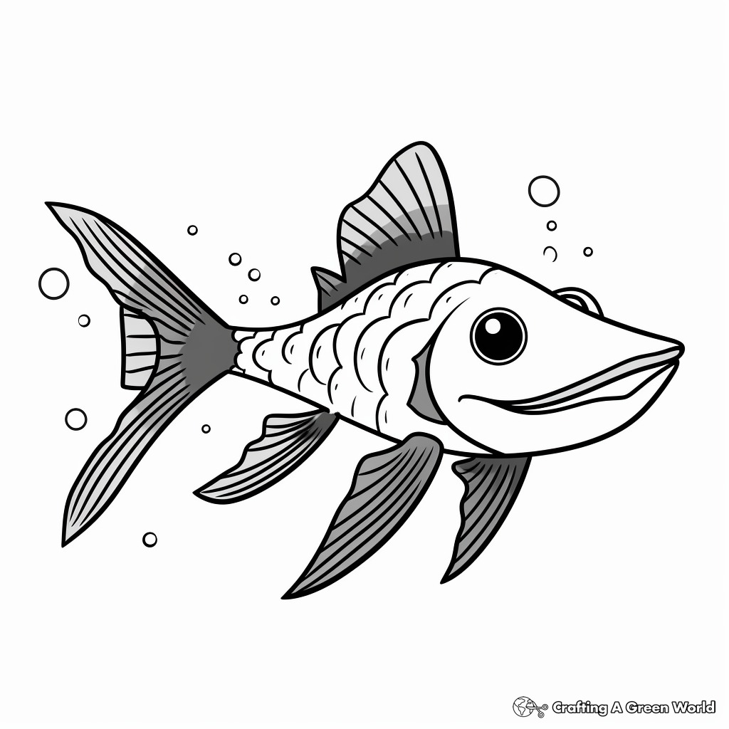 Catfish coloring pages