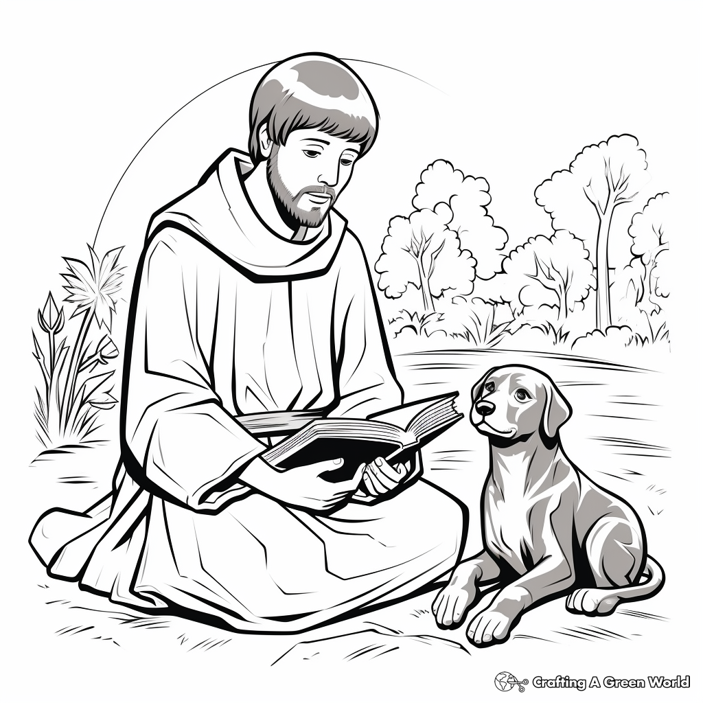 All saints day coloring pages