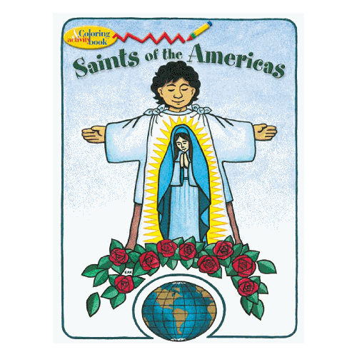 Saints of the americas coloring activity book pauline books and media