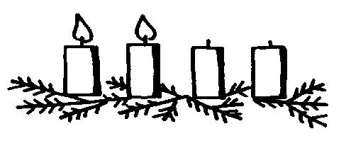 Advent candles clipart clipart