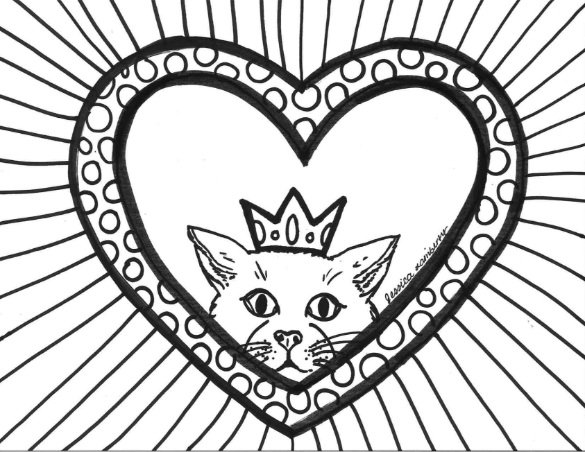 Weekly coloring page colorful cats â sequoit media