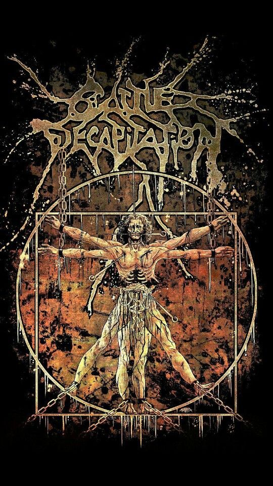 Cattle decapitation metal posters art metal artwork heavy metal art