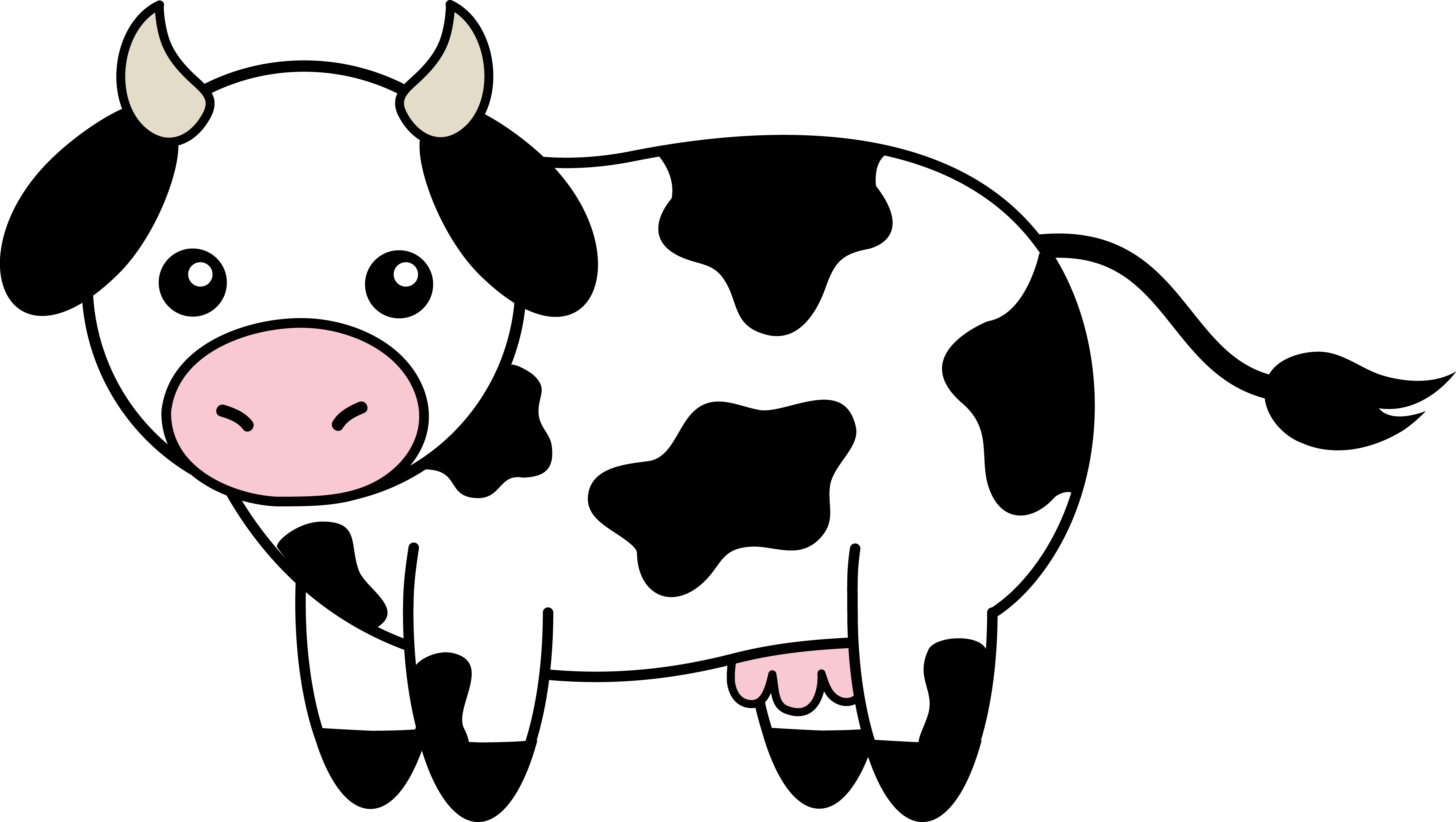 Cattle drive clipart