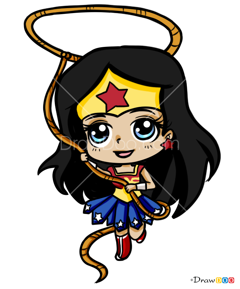 How to draw wonder woman chibi superheroes ðððððððµðð july ððñðñðð wonder woman chibi batman wonder woman disney princess drawings