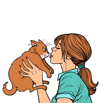 Cat woman vector art png images free download on